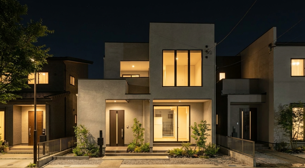 蘇原吉野町モデルハウス 『庭とつながる家』